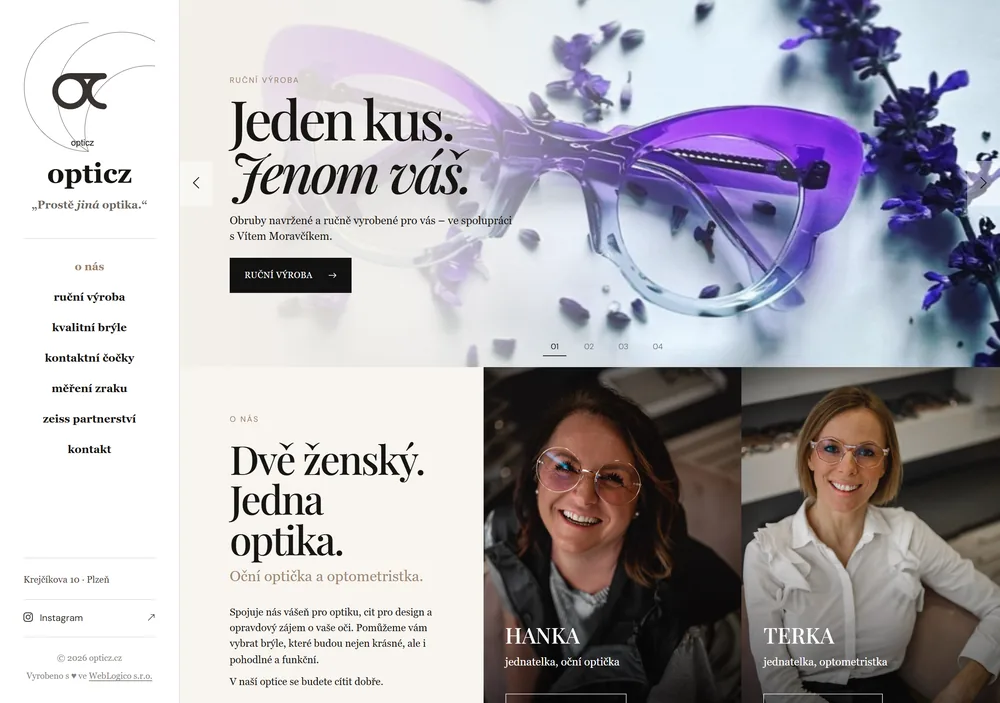 Opticz – reference WebLogico