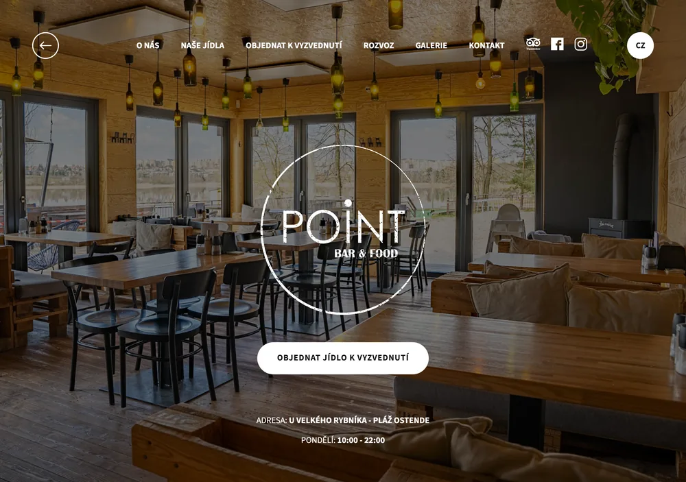 Point Bar & Food – reference WebLogico