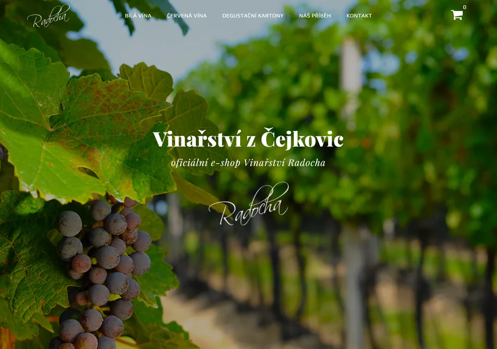 Vinařství Radocha – reference WebLogico