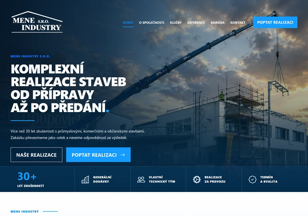 MENE Industry – reference WebLogico